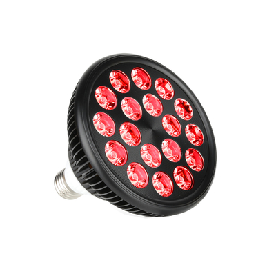 Skin Massage Red Light Therapy Bulbs 54w No Flicker Dual Chips Medical Grade Therapy Device