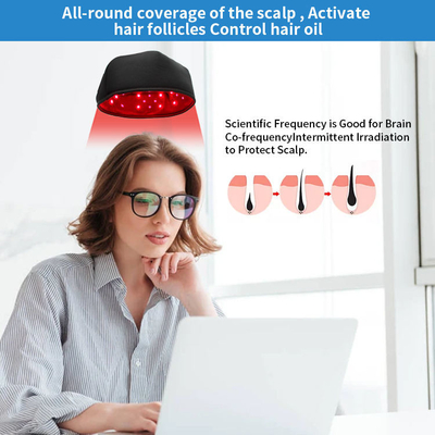 660nm 830nm Infrared Light Therapy Helmet Red Light Hat For Hair Growth
