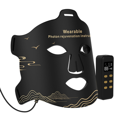 Power Rechargeable Wireless Led Face Mask Led Light Mask For Skin Rejuvenation