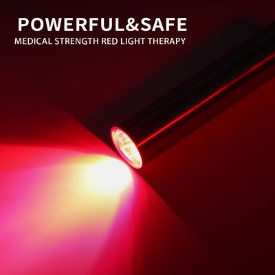 Handheld 9W 660nm Red Light Therapy Torch LED Light Therapy For Neck
