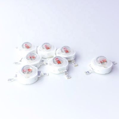 Double Chips 3W LED Lamp Beads For 620nm 630nm Infrared Light Therapy
