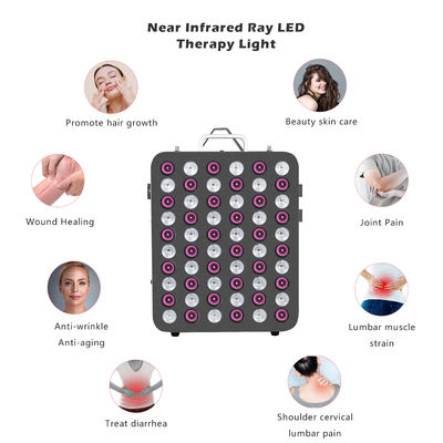 Dual Chip 660nm 850nm Red Light Therapy Panel LED Infrared 300W