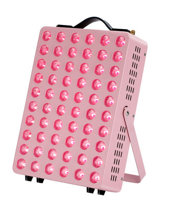 Pink 300W LED Light Therapy Machine 660Nm 850Nm Portable Panels