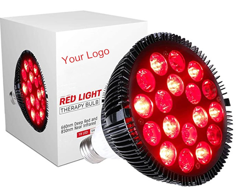 Buy 54W Red Light Therapy Bulbs 660nm 850nm LED Therapy Light For Skin Rejuvenation online manufacture