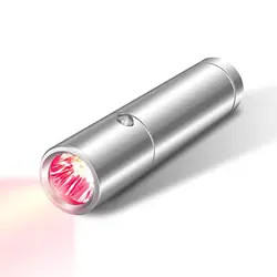 Buy Blackhead Removal Near Infrared Red Light Therapy Flashlight 660nm 850nm online manufacture
