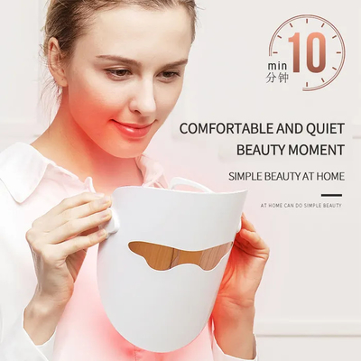 Buy Rechargeable Flexible Foldable Infrared Mask For Skin Acne Rejuvenation online manufacture