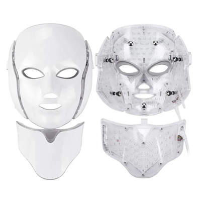 Buy 7 Colors LED Mask Phototherapy Light Facial And Neck Skin Beauty Therapy online manufacture