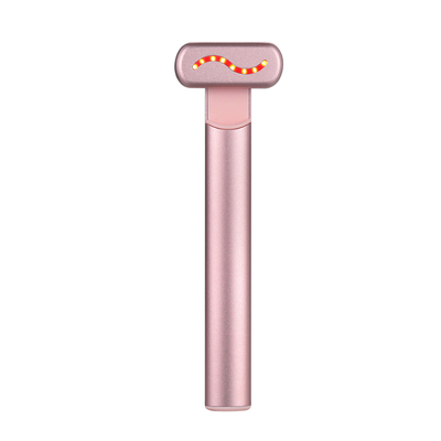 Buy Electric Mini Eye Massager Pen EMS Red Photon Anti-wrinkle Vibration Heating Reduce Eye Bags Dark Circles Device online manufacture