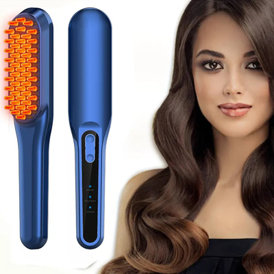 Buy Phototherapy Comb Anti Hair Loss Comb EMS Vibration Massager Comb Scalp Massage online manufacture