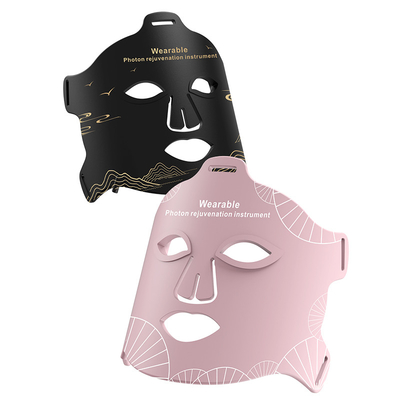 Buy Custom Box Logo Power Rechargeable Wireless Led Face Mask For Beauty online manufacture