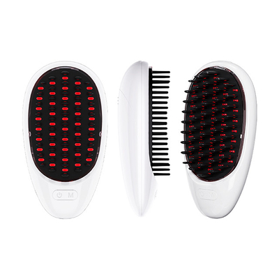 Buy Anti Hair Loss Massage Comb Electric Cordless Light Therapy Red Blue LED Hair Growth Comb Scalp Massager online manufacture
