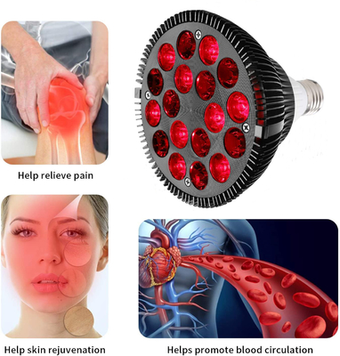 Buy 54W LED Red Light Therapy Lamp 660nm 850nm FCC CE Certification For Sale online manufacture