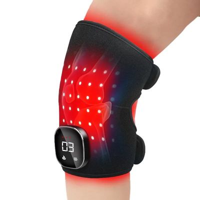 Buy Wireless Rechargeable Controller Red Light Therapy Vibration Massage Knee Brace for Joint/Elbow/Shoulder Pain Relief online manufacture