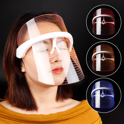 Buy Rechargeable LED Light Therapy Face Mask Photon Therapy Light online manufacture