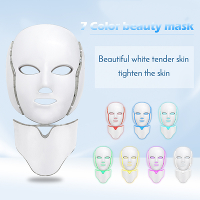 Skin Rejuvenation 7 Colors Facial Beauty Devices Facial LED Mask