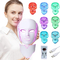 7 Led Light Face Mask Therapy Skin Care Blue &amp; Red Light For Acne Photon Mask
