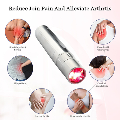 850nm Red Light Therapy Flashlight 630nm 660nm Red Light Therapy Torch Relieve Joint Pain