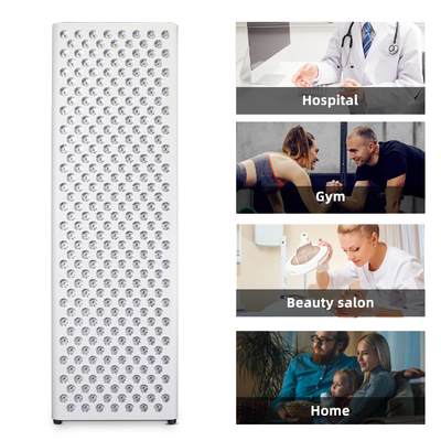 No Flicker Low EMF Red Light Therapy Lamp 660/850nm Full Body Near Infrared Therapy Light