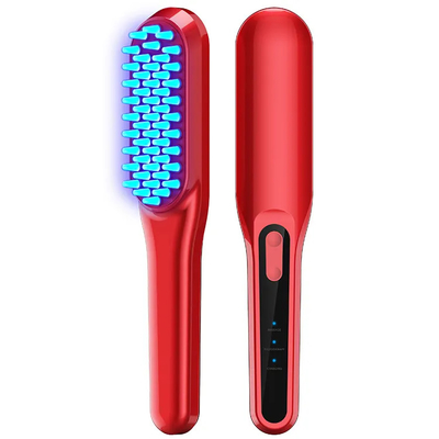 Electric Therapy Anti Hair Loss Comb EMS Vibration Massager Comb Scalp Massage Comb For Head Care