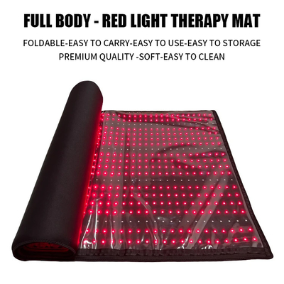 Weight Loss Red Light Therapy Pad Near Infrared Red Led Belt For Yoga Mats