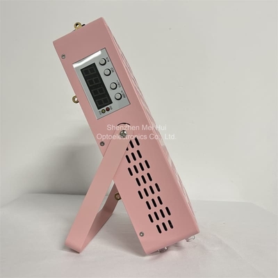 Wrinkle Remover 660nm 850nm Pink Led Light Therapy Machine with 45mW/cm2 Irradiance