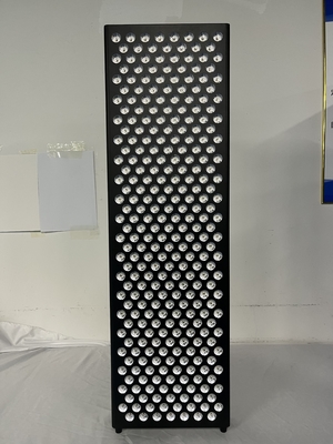 Black Color Red Light Therapy Panel With 660 850nm Wavelengths And 1500W Power