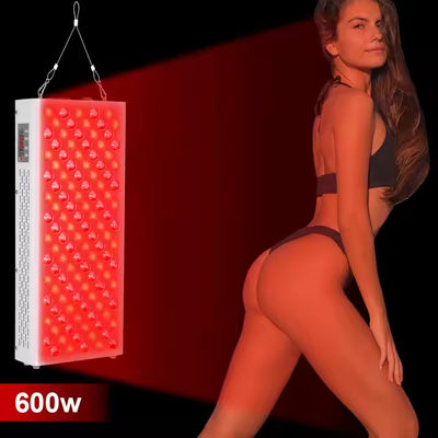 OEM ODM  Body Pain Relieve Near Infrared Sauna 600w 120pcs LEDS 5W 660nm 850nm Red LED Light Therapy Panel Red Light Therapy Device
