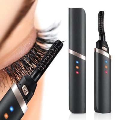 Anti Ironing 280 MAh Heated Electric Eyelash Curler Rechargeable