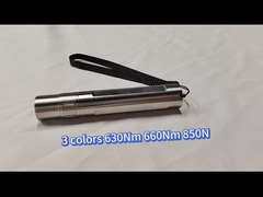 handheld led therapy torch red light therapy pen 630nm 660nm 850nm infrared light therapy