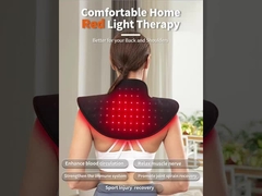 Cordless Red Light Therapy Pad for Shoulder/Upper Back Pain Relief