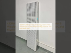 4500W Full Body Red Light Therapy Panel with 9 Wavelengths for Pain Relief, Skin Rejuvenation, and Muscle Recovery